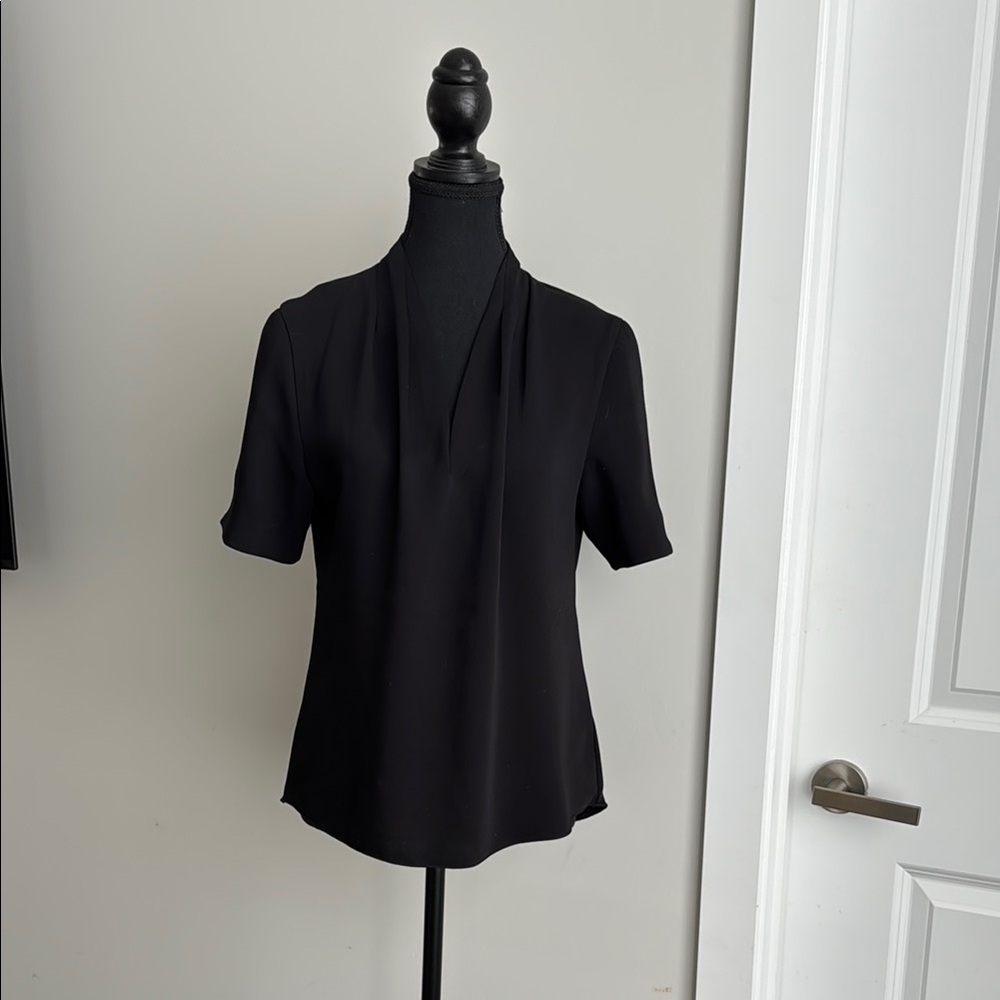 BABATON Aritzia Black Bentley Blouse